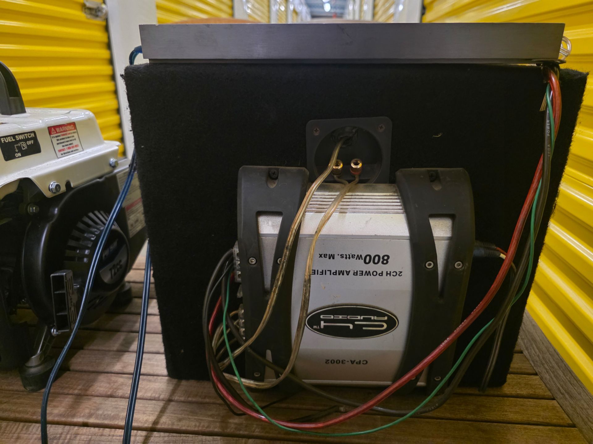 Amplified Speaker Box 2 Amps
