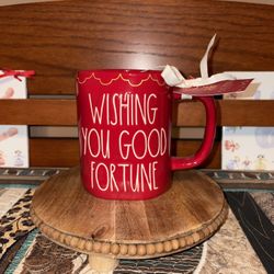Rae Dunn Wishing You Good Fortune Mug