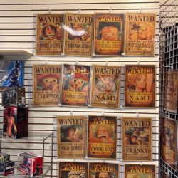 One Piece Wanted Poster Store Closing Sale