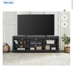 Black TV Stand - Up To 80inch TV