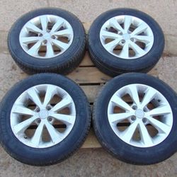 4lug Honda Civic Rims Accord Wheels Integra Kia Rio Toyota Yaris Prius Rims Corolla Nissan Versa Altima Sentra Mini Cooper Rims 
