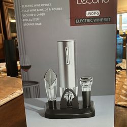 Electric Wine Opener Set