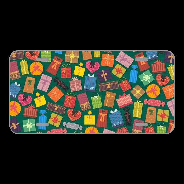 License Plate Novelty Car Front Presents Gifts Colorful Box Package