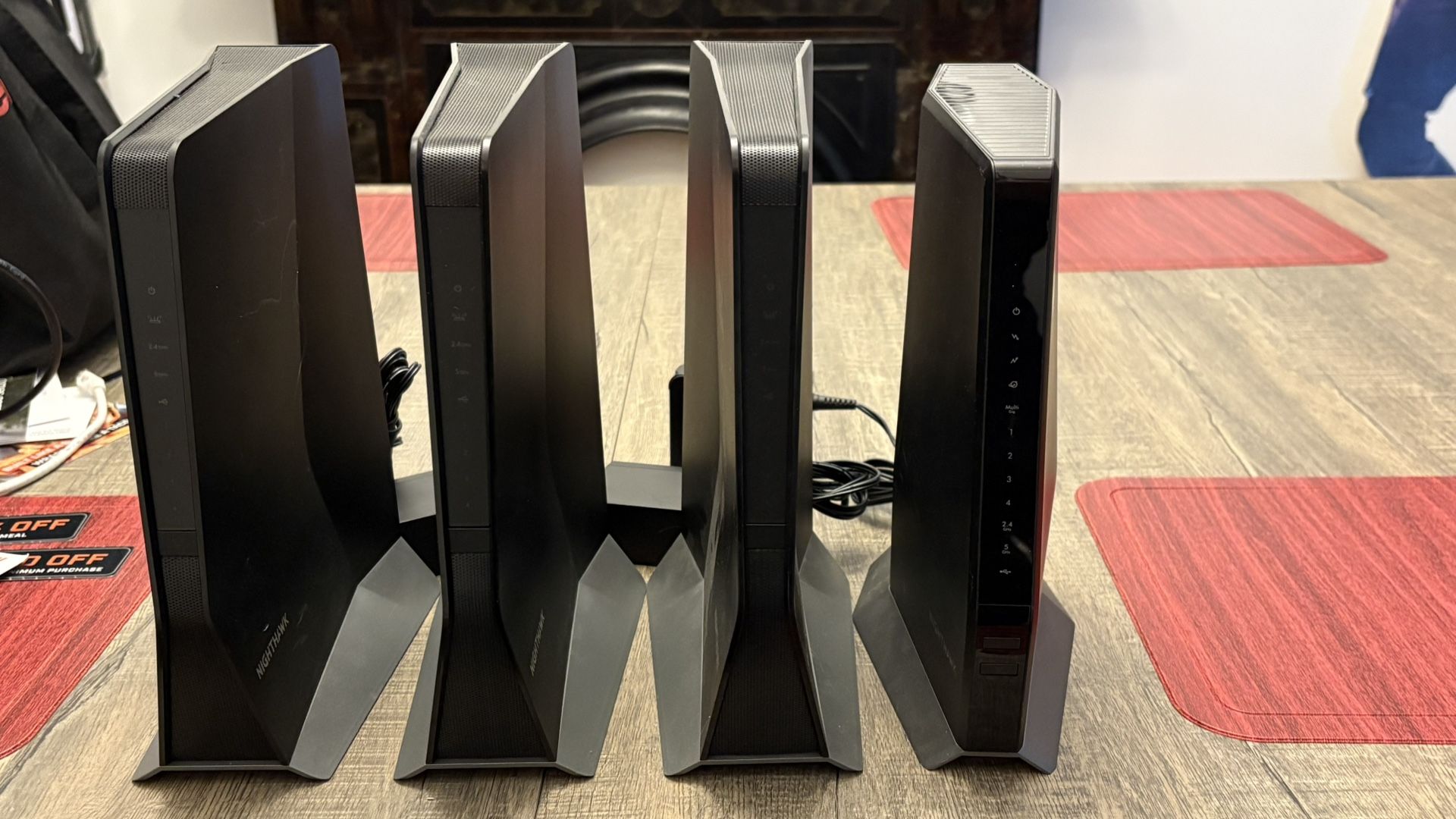 Netgear CAX80 And 3 EAX80 Extenders