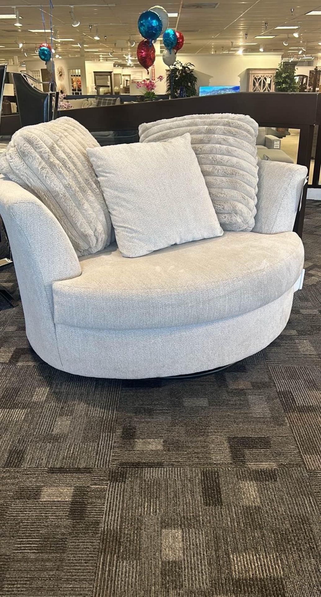 Accent Swivel Chair Same Day Delivery No Money Down No Credit Need 0% Interest