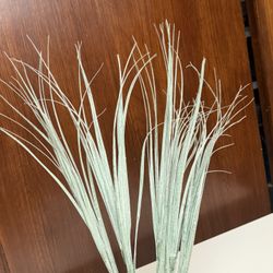 Artificial gray-green grass Branch 27”