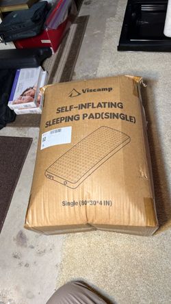 Self-inflating sleeping pas (single)
