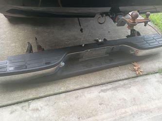 99-06 Silverado chrome rear bumper