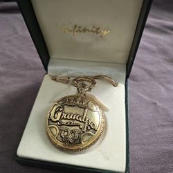 Infinity Grandpa Pocket Watch. $28