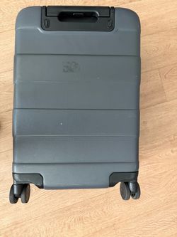Gray Hard Shell Carry-On Spinner Luggage