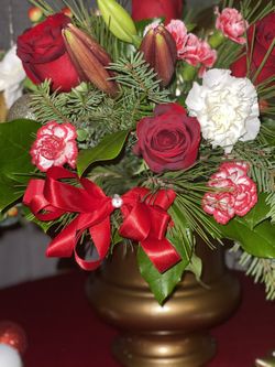 Christmas Flower Arrangements