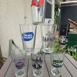 Miscellaneous pint glasses