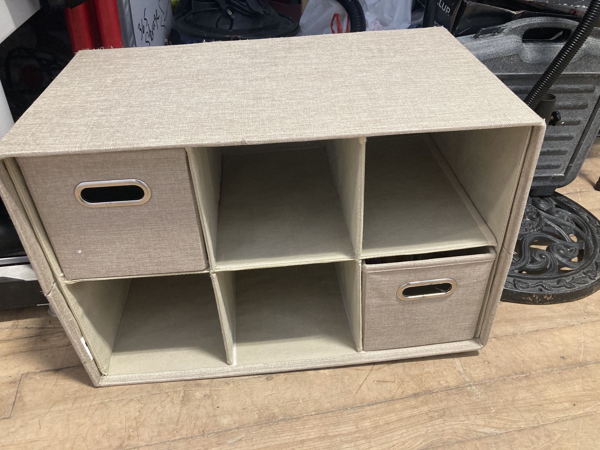 Hard Fabric Storage Bins
