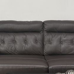 leather sofa set