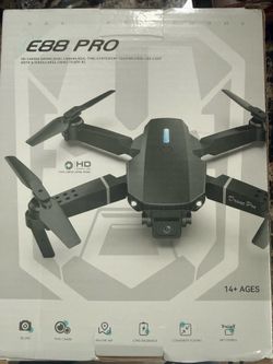 E88 Pro Foldable HD Dual Camera Drone – New in Box