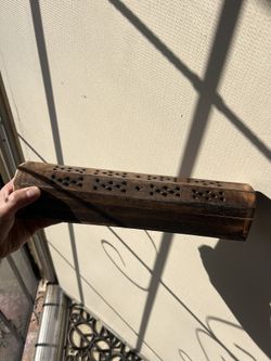 Real Wood Incent Cone Holder