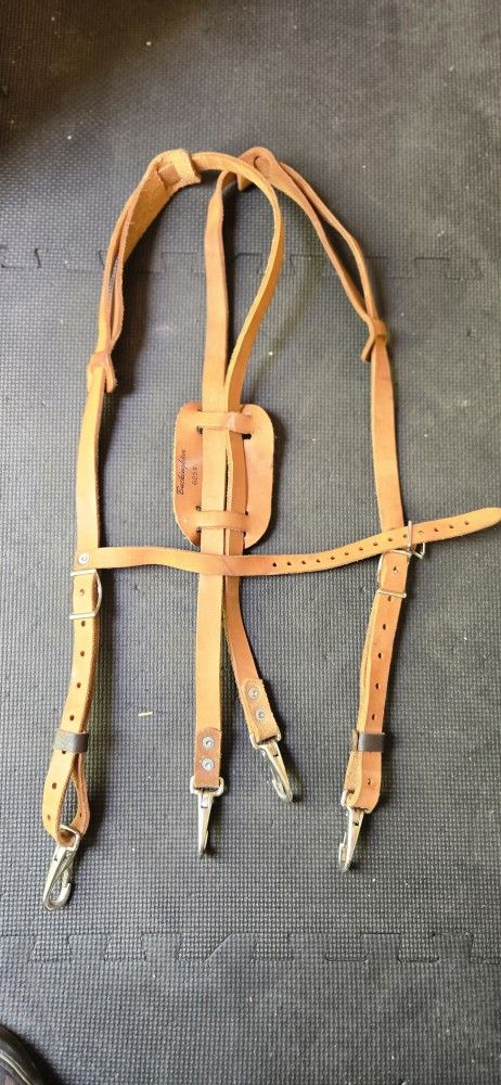 Buckingham Leather Suspenders (41-6258)