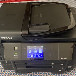EPSON- WF-3540/Model- C481A Copy/Fax/Scan/Epson Connect