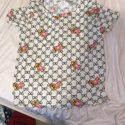 Cute Teddy Bear Heart Shirt
