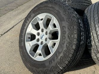 FREE DELIVERY 2U 18” 2024 Ford F150 Wheels Goodyear AT 265/65R18 90% Fits Expedition