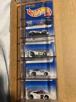 White Ice Series Hotwheels 