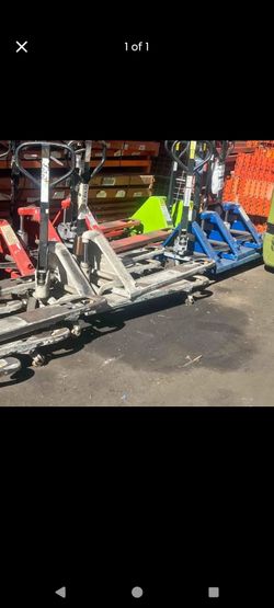 New n used 5500 Pallet jacks $199-299 lots
