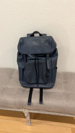 Coach Leather Backpack