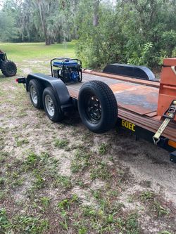 7x 16 big Tex car hauler trailer
