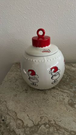 The Grinch cookie Jar