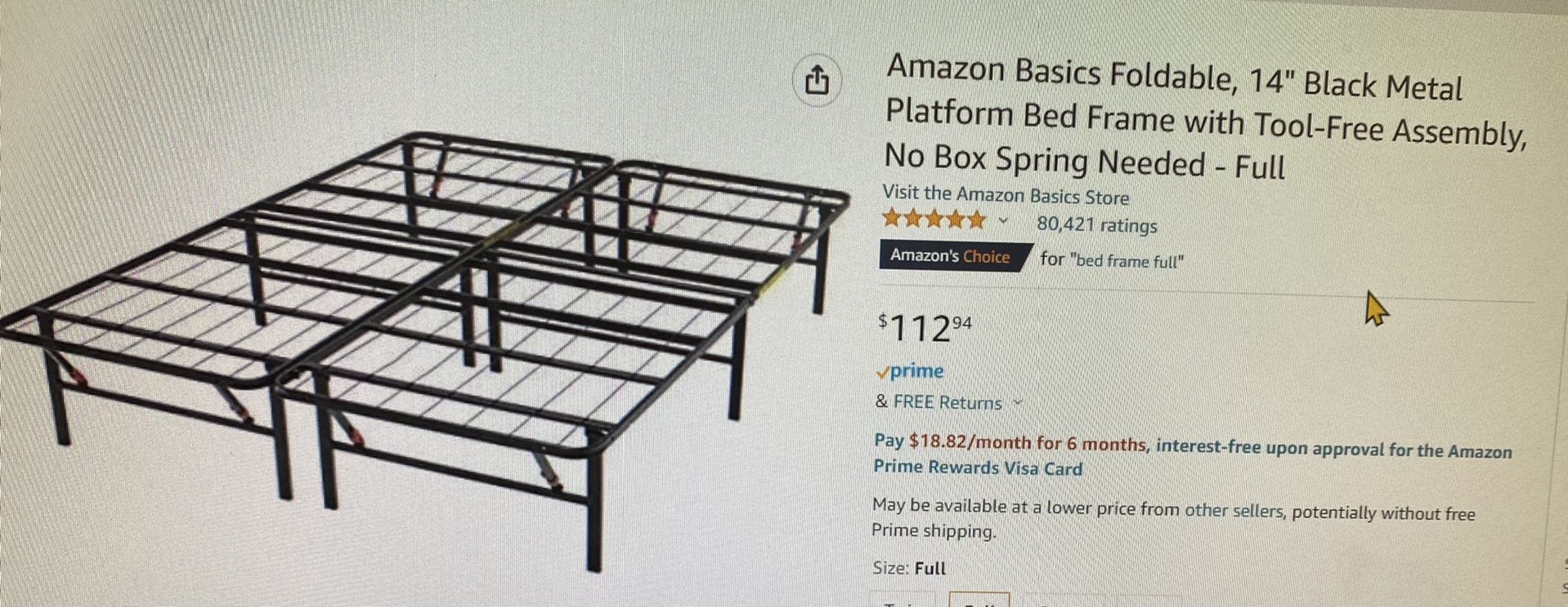 Platform Bed Frame 