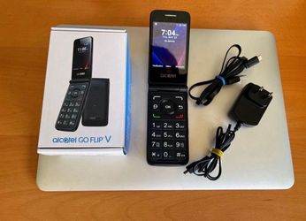 Flip Cell Phone: Alcatel GO Flip V 4051S 4G LTE Flip Cell Phone Verizon Wireless (Pick up🛒 In Bellevue) *Check Out My Other Posts 💕