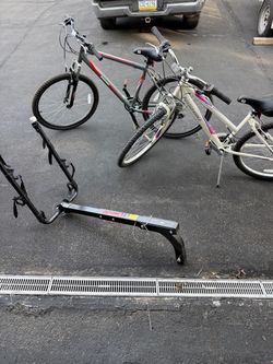 Mountain bikes and carrier
