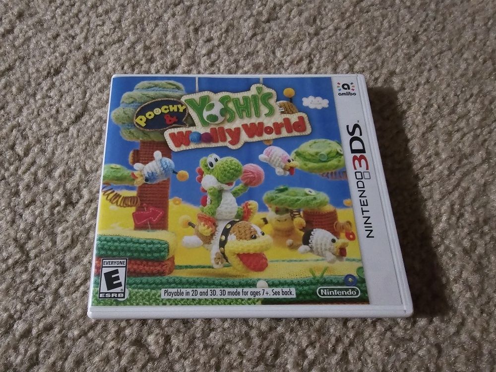 Pooch & Yoshi's Wolly World - 3DS - Case Plus