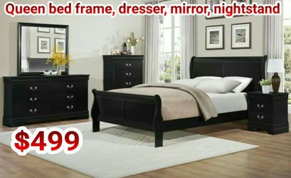 4pc Queen size bedroom set