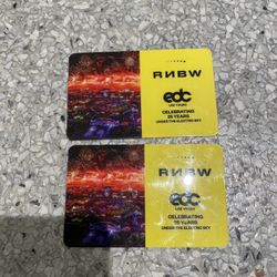 TWO EDC VIP TICKETS