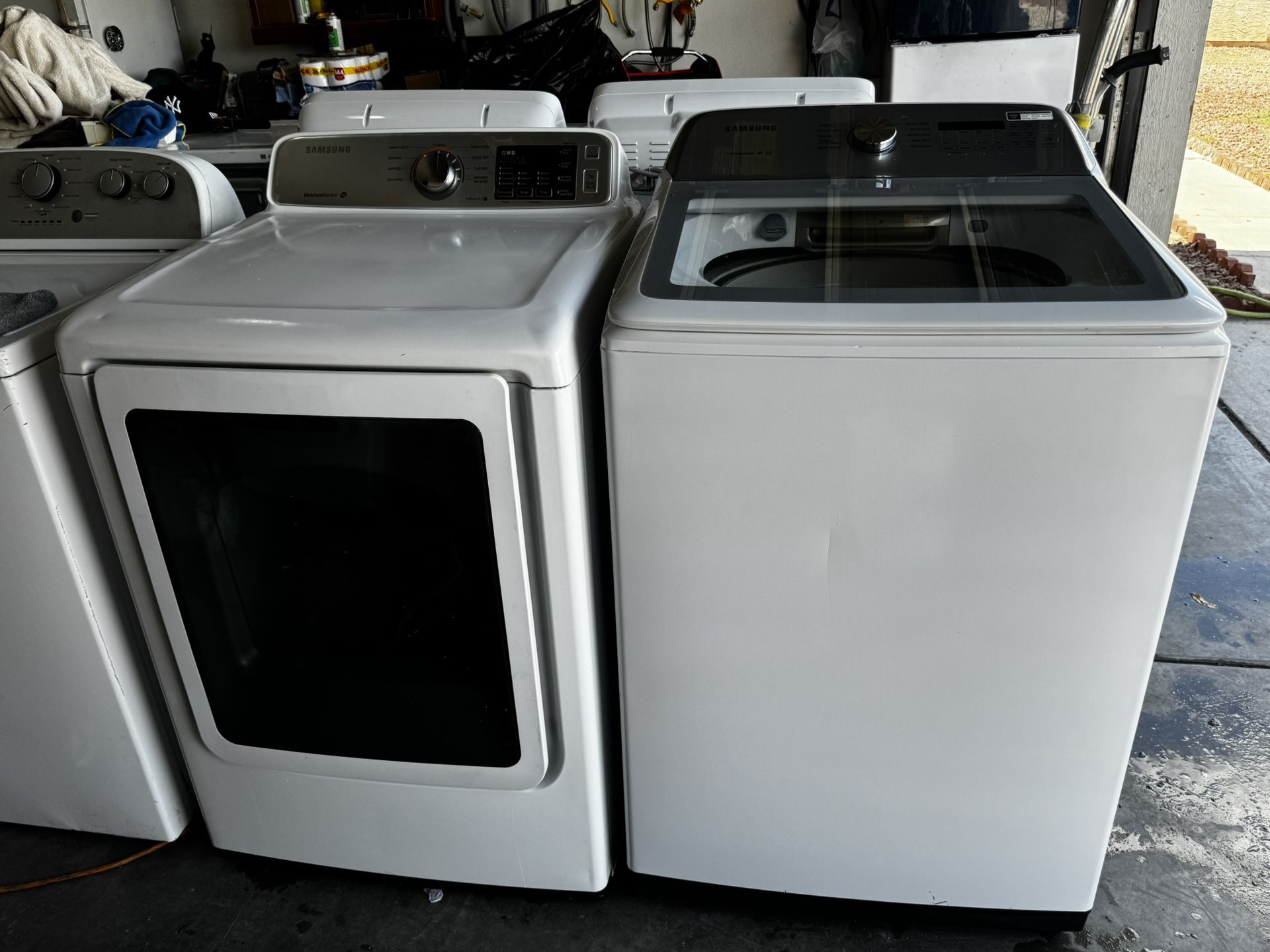 Washer And Electric Dryer