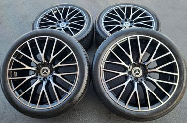 20" Mercedes Benz S-class OEM Wheels And Tires