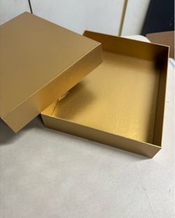 Heavy Duty Gold Gift Boxes