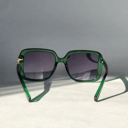 Green Fashion Sunglasses