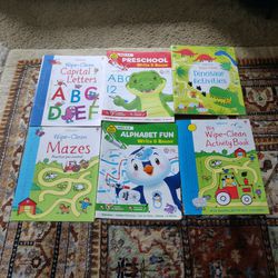 Wipe And Clean Books For Preschoolers
