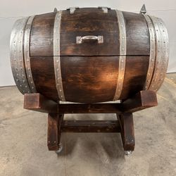 Wine Barrel Ice Chest