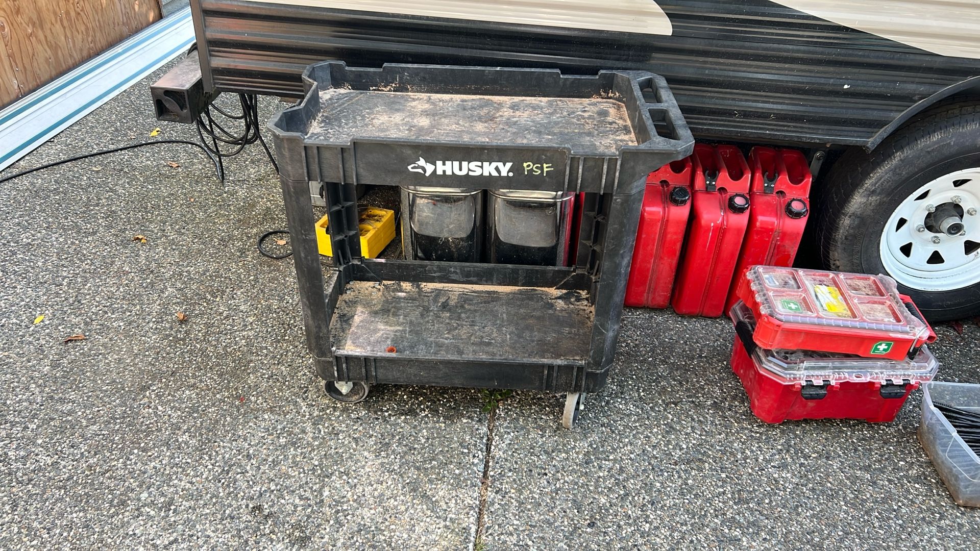 Husky tool cart