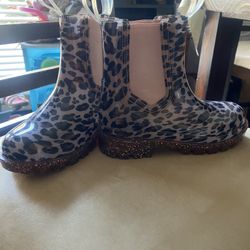 BOTAS DE NIÑA PARA LA LLUVIA  SIZE:13