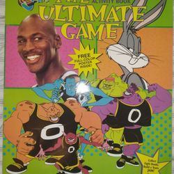 (2) Jumbo Size Michael Jordan Space Jam Coloring Books