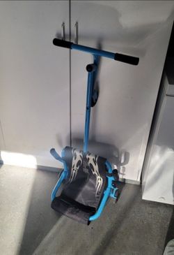 EZY ROLLER RIDE ON SCOOTER WITH SEAT