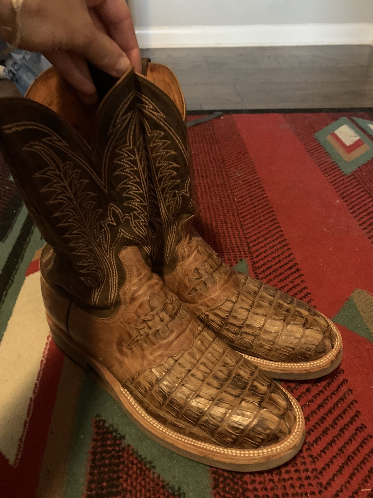 Lucches Custom Dallas Cowboy Boots 10-EE for Sale in San Benito, TX -  OfferUp