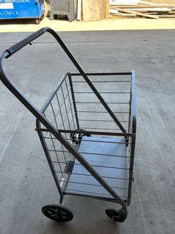 Folding Shopping Cart with Wheels