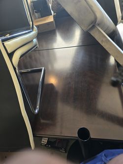 Dark wood table - table only