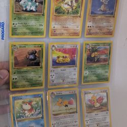 $10 Per Page Vintage Pokemon Cards 