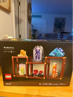 Lego mineral collection